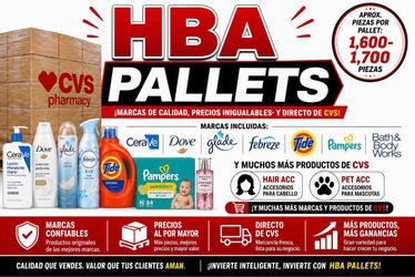 Pallets CVS mix