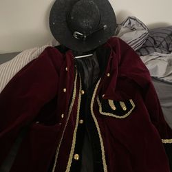 Pirate Jacket & Hat Costume