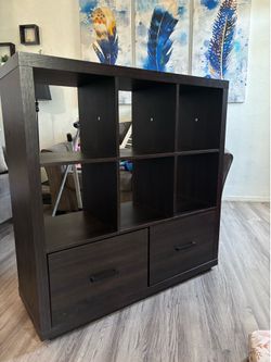 Cube organizer with drawers