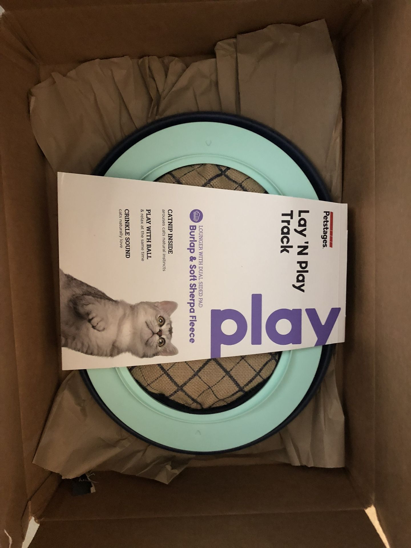 Lay N Play Track For Cats