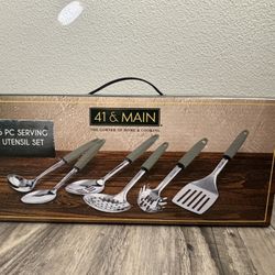 6pc Utensil Serving Set 