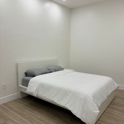 Ikea Malm Queen Bed with Mattress