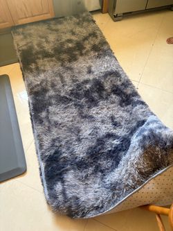 6’ x 9’ Gray Shag Area Rug