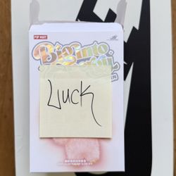 BIG INTO ENERGY LABUBU POPMART LUCK