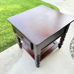 Furniture End Table, Real Wood