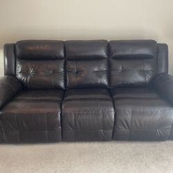 Genuine leather Couch
