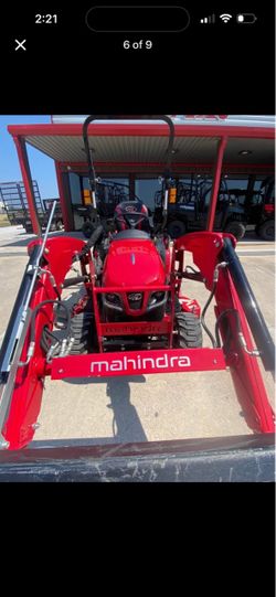Mahindra Compact Tractor with Front Loader
