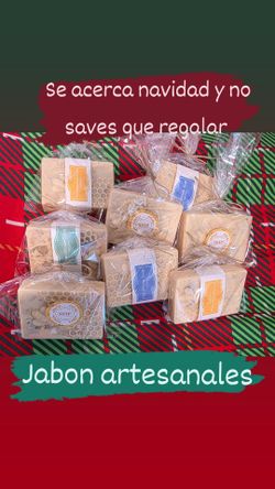 Jabón Artesanal,De Avena Con Miel,Vitamina E,Te Aclara Y Te Idrata La Piel.$5 Cada Uno.