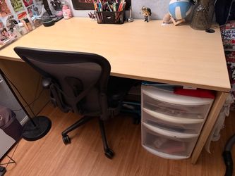 Large Wood Desk