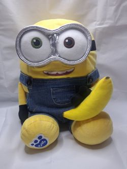 Build-A-Bear Minion Bob Plush with Banana