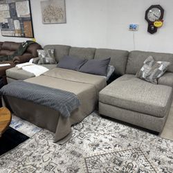 Sofa sectional sleeper. Take it home today.