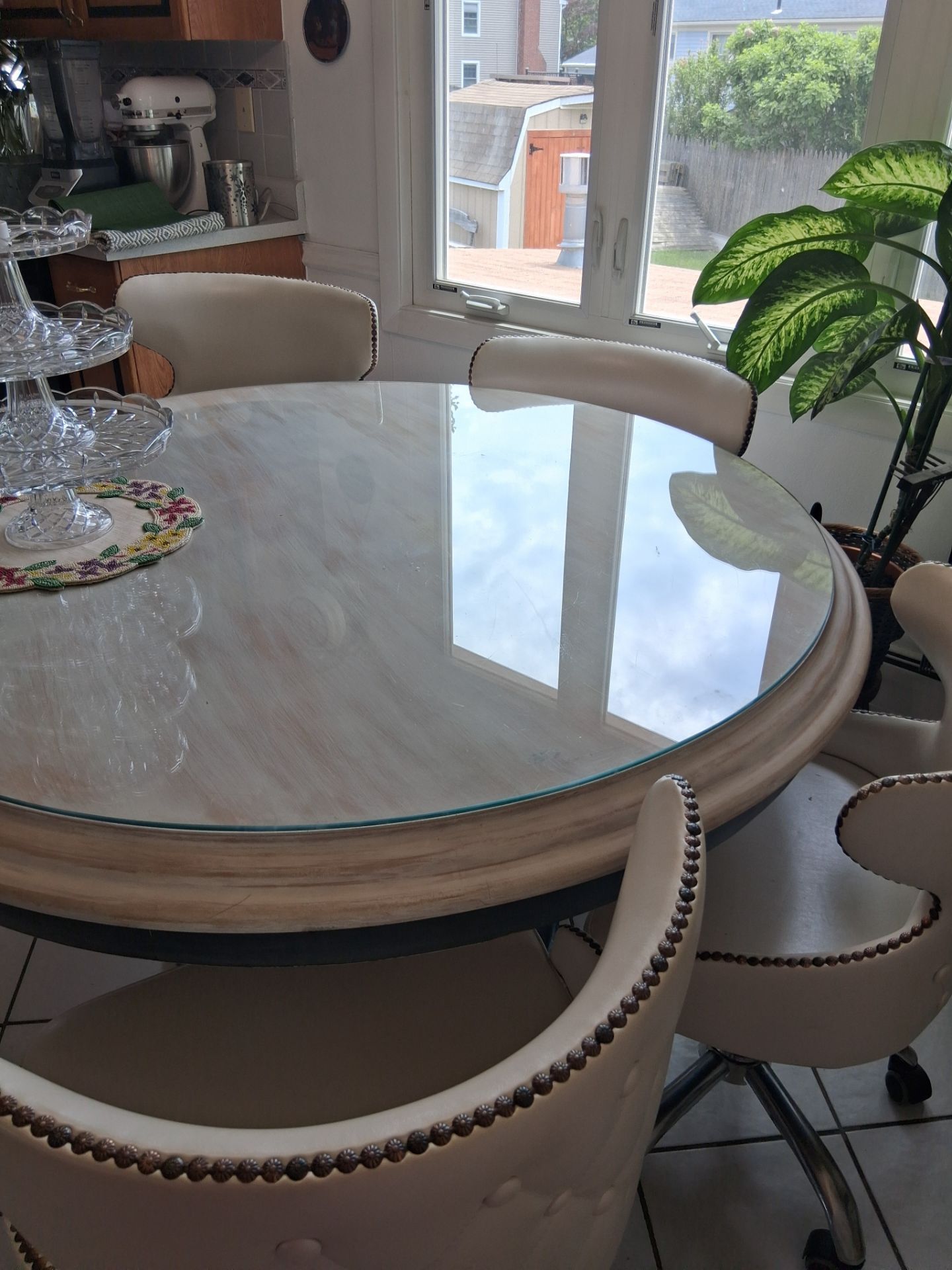 Table and chairs
