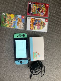 Nintendo switch animal crossing edition bundle