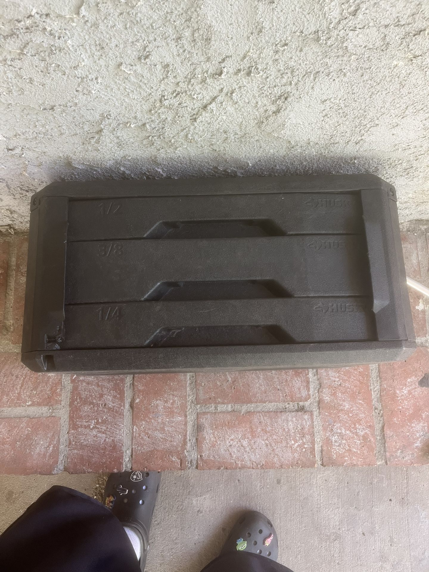husky mechanic tool box empty