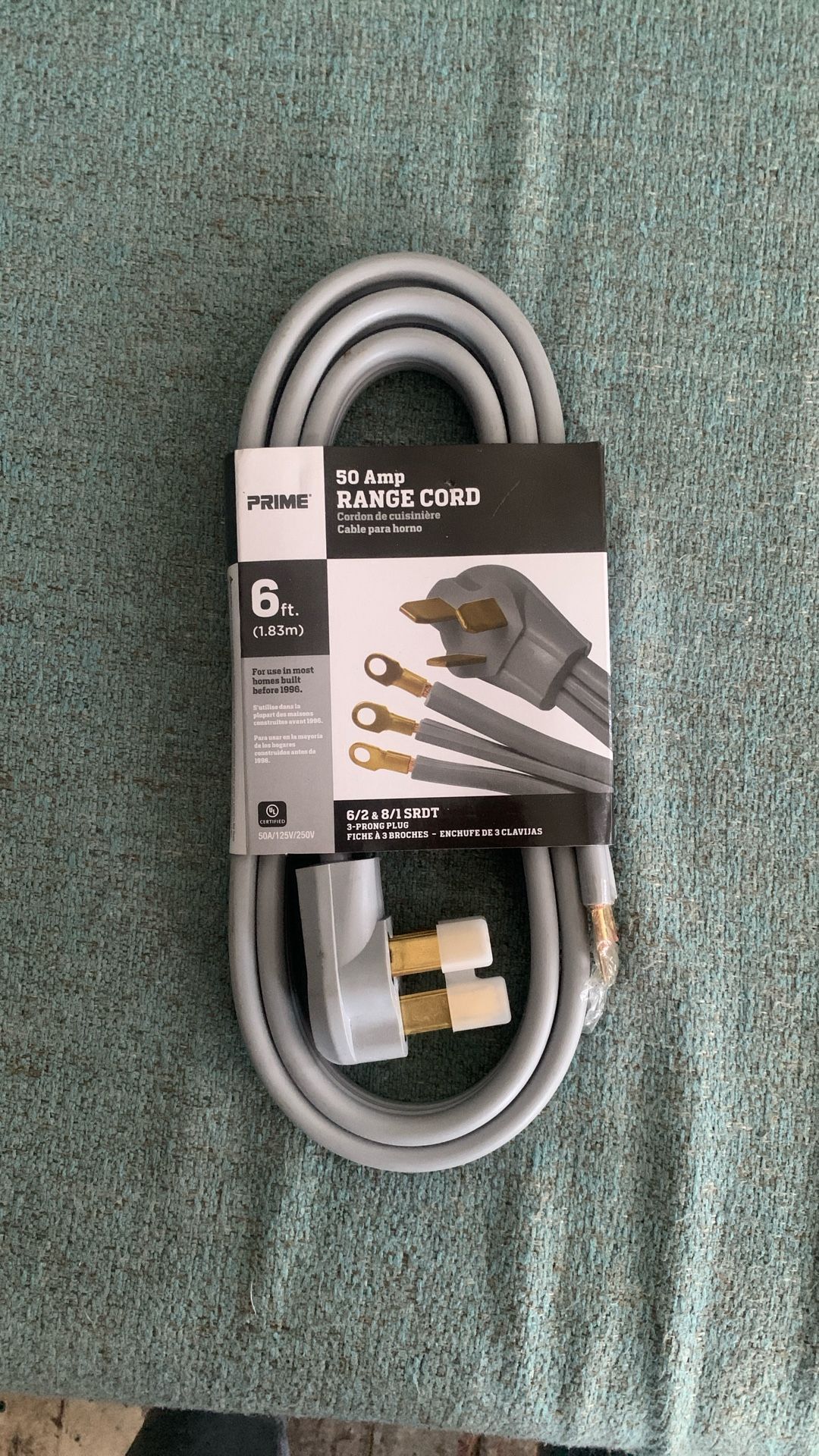 Prime 50ft Extension Cord 2-Pack with Adapter - $29.97 at Costco