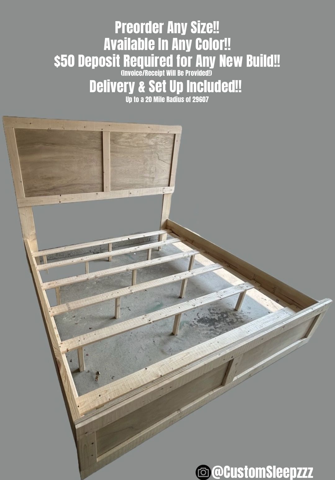 Barn House Style Bed Frame