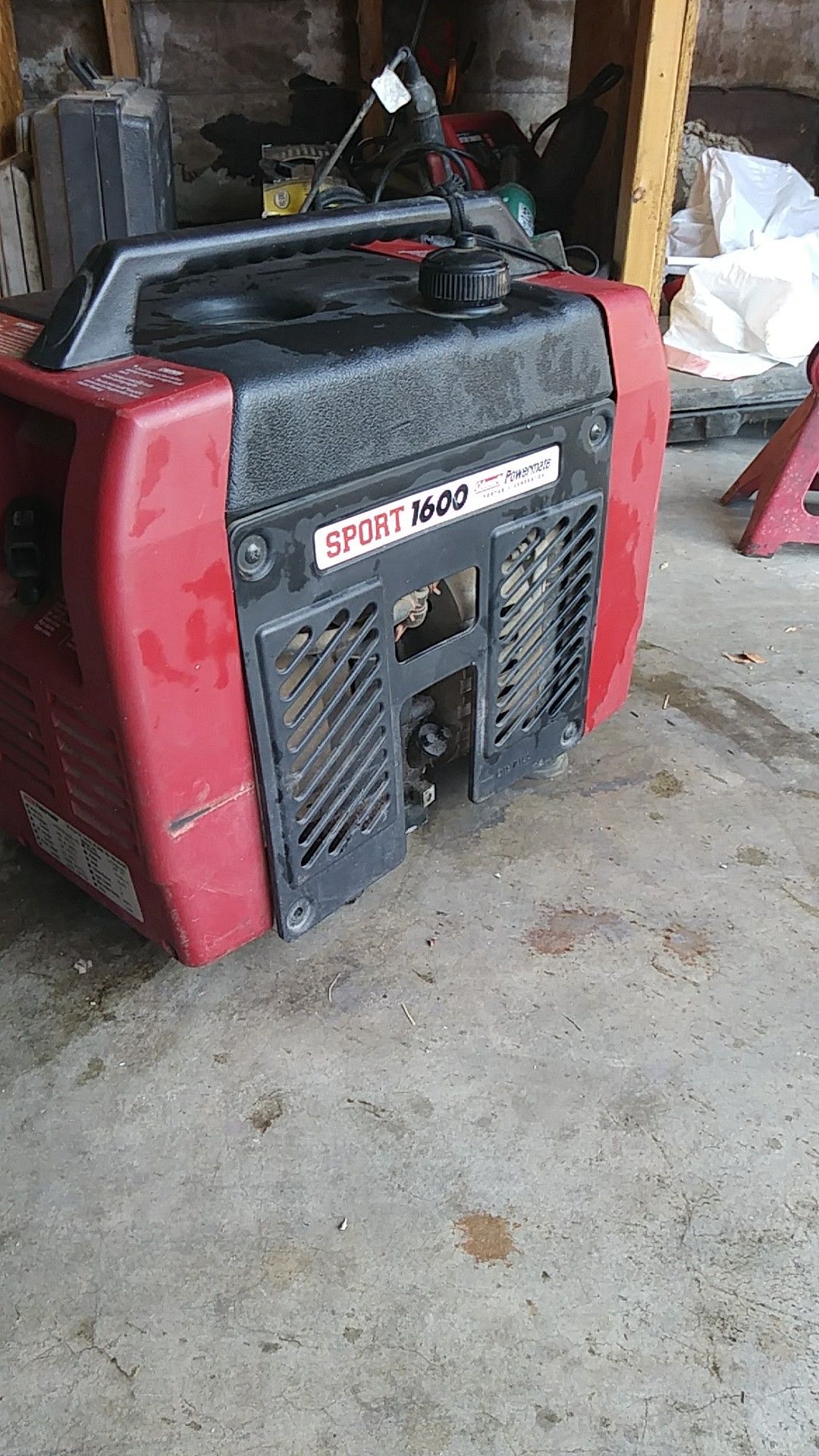 Coleman sport 1600 powermate generator 1600 watts