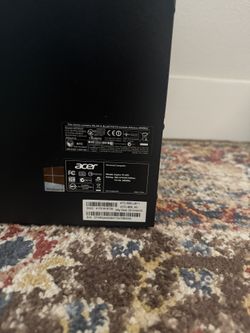 Acer Aspire i5 Desktop Computer And Monitor Like New