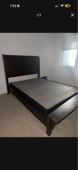 Queen bed