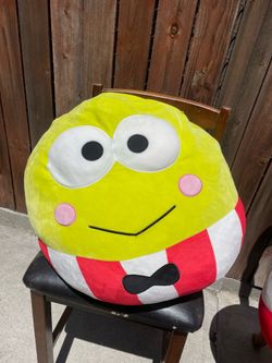 Large Keroppi plush