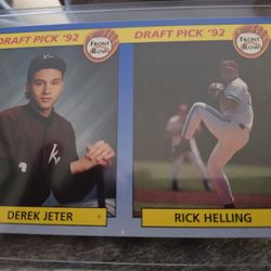 Derek Jeter Rookie Front Row Sheet 
