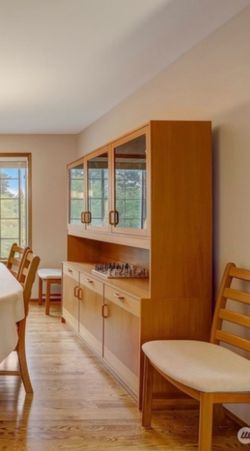 Teak China Hutch