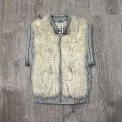 Saga Fox Leather And Fur Vest