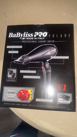 Babyliss Pro V1 Blow dryer 2000 Watt Turbo