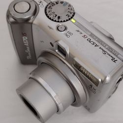 Camera with memory card 