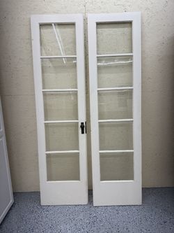 1925 French doors (matching pair) 