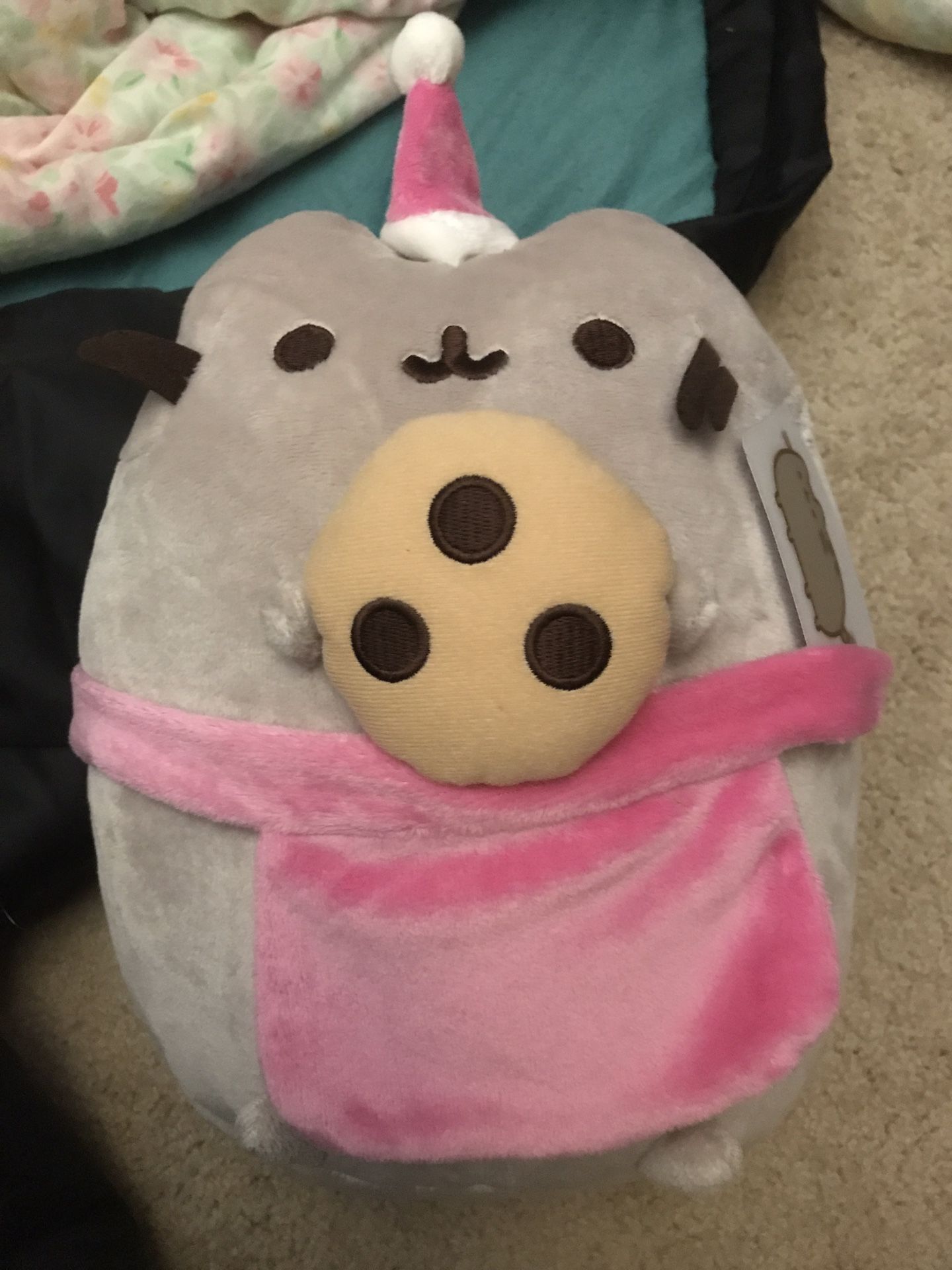 Plush Christmas pusheen baking cookies brand new with tags