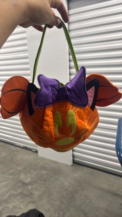 Minnie Mouse Disney felt bucket