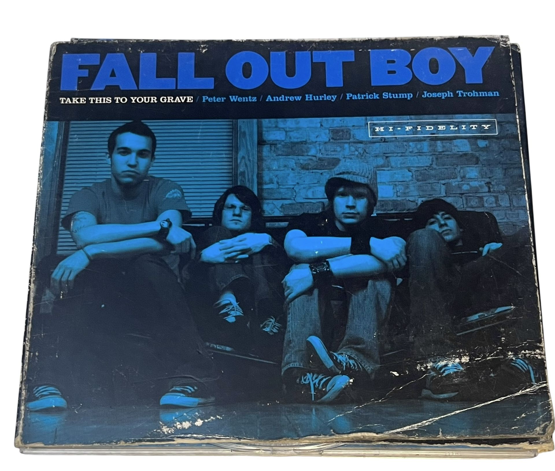 Fall Out Boy - Take This to Your Grave Debut Album CD 2003 Digipak