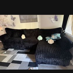 Black Couches