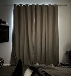 Black out curtains-linen