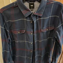 Vans Men Flannel Size Small