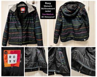 Roxy Women’s Ski/Snowboard Jacket Size Medium, 8K Waterproof