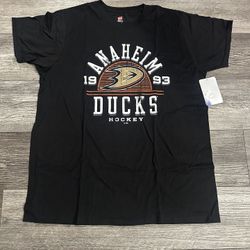 Men’s Anaheim Ducks Black Shirt XL