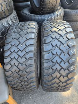 315/75/16 MT 2 tires about 90% life