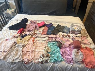 Baby girl bundle of clothes 6-9 months +12mo