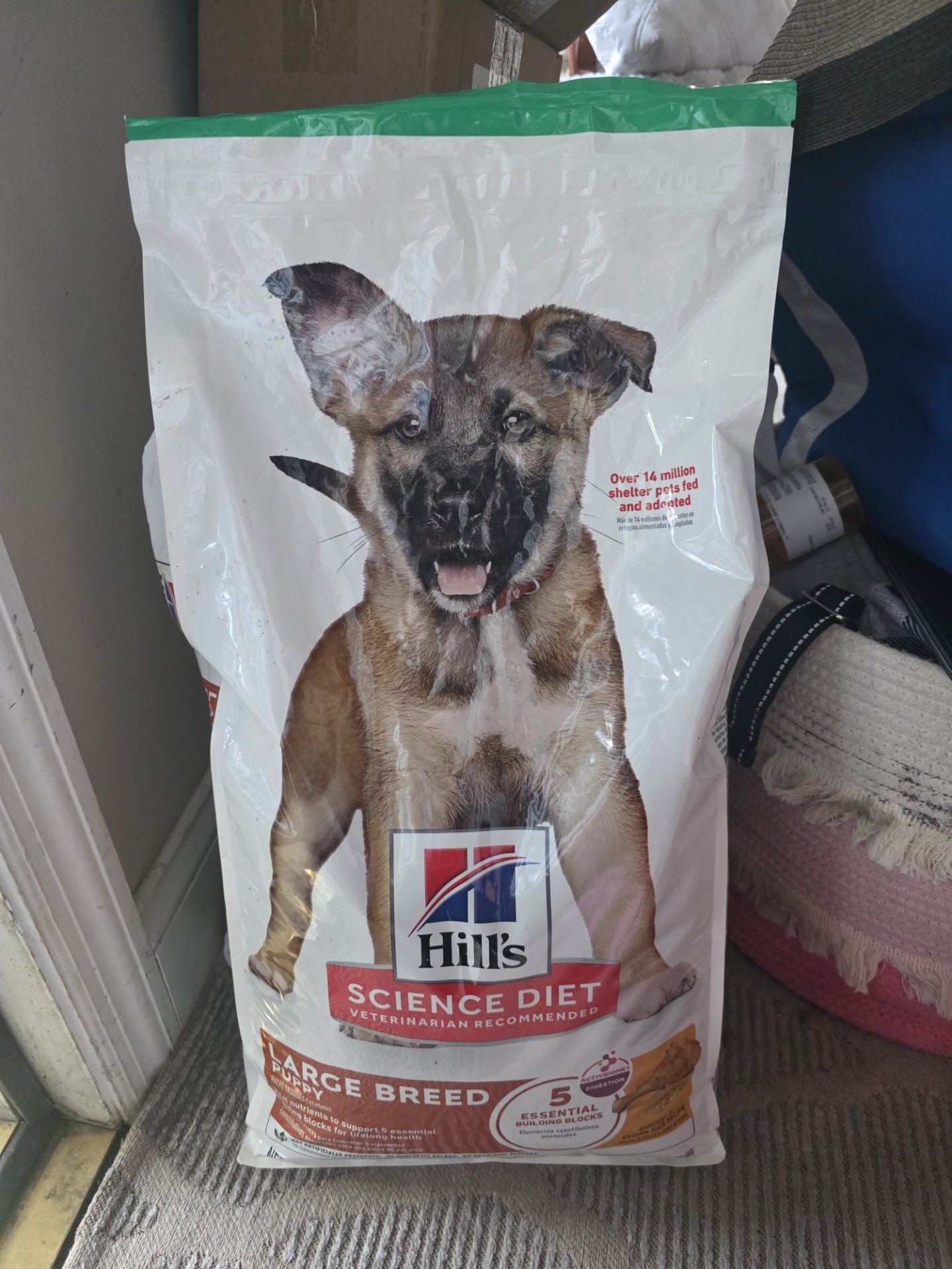 Hill's Science Diet Puppy Large Breed Chicken & Brown Rice Recipe Dry Dog Food 15.5 lb Bag
