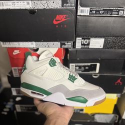 Jordan SB 4 P Green size 9.5 VNDS 