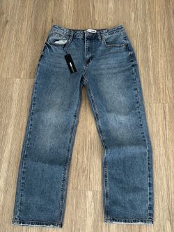 Fashion Nova high waist slim straight jeans size9