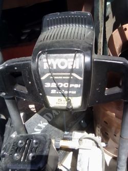 Ryobi 3200 psi pressure washer