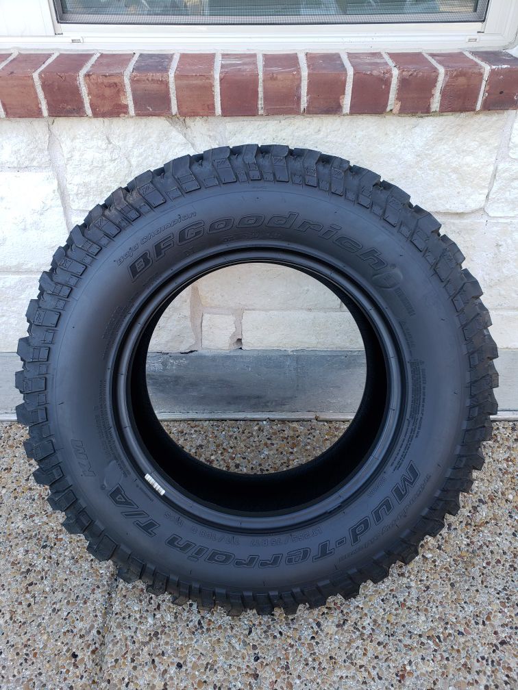 1 Brand NEW BF Goodrich Mud-Terrain T/A KM tire (255/75R17)