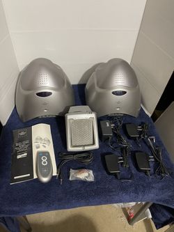 Sharper Image ZipConnect SR288 Wireless speaker system Apple / Droid cradle