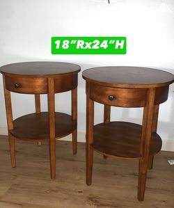 2 side tables