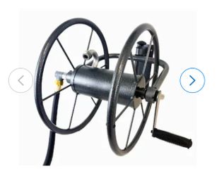 Project Source Steel 125-ft Wall-mount Hose Reel