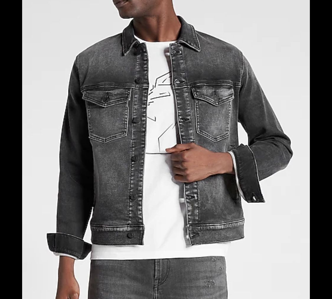 Men’s Express Denim Jacket Xl Chamarra