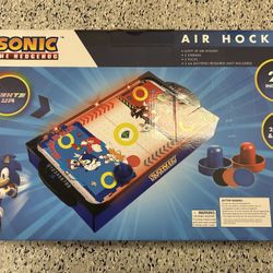 NWT Sonic the Hedgehog light up Air Hocke